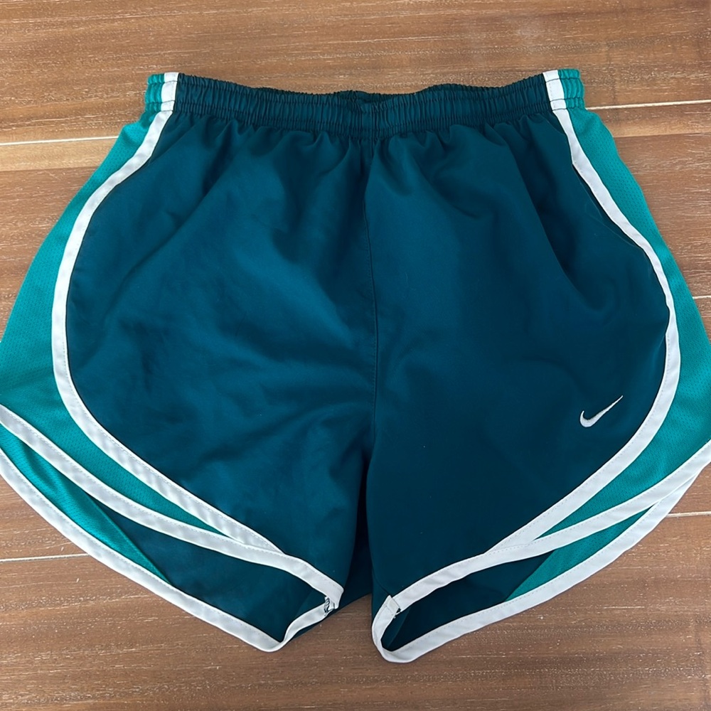 Nike dri fit shorts color teal